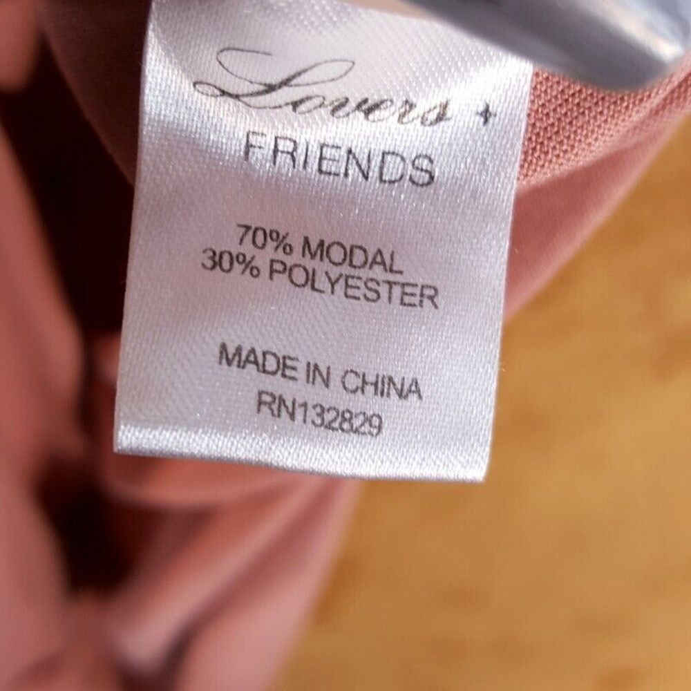 Lovers Friends Womens Dress Pink Maxi Ruched Thigh High Slit Stretch Obsessed View 6